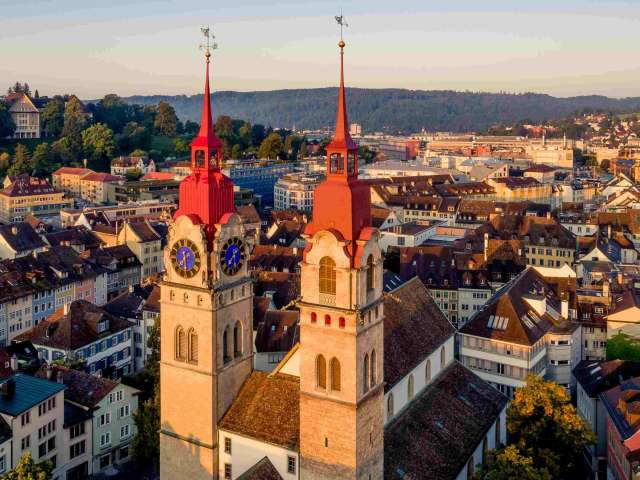 Altstadt mit Kirchturm