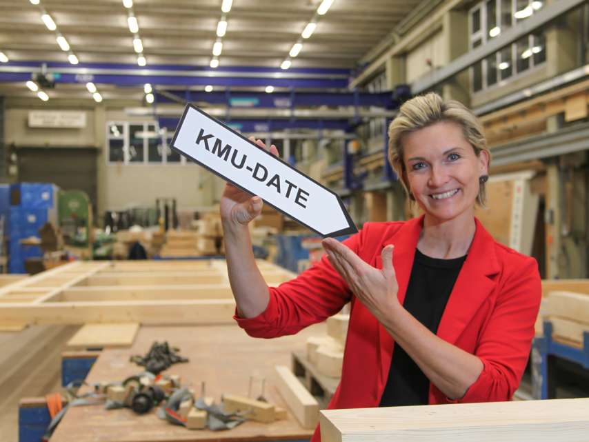 Interview mit Unternehmerin Karin Leuch über ihre TV-Sendung KMU-Date Interview mit Unternehmerin Karin Leuch über ihre TV-Sendung KMU-Date