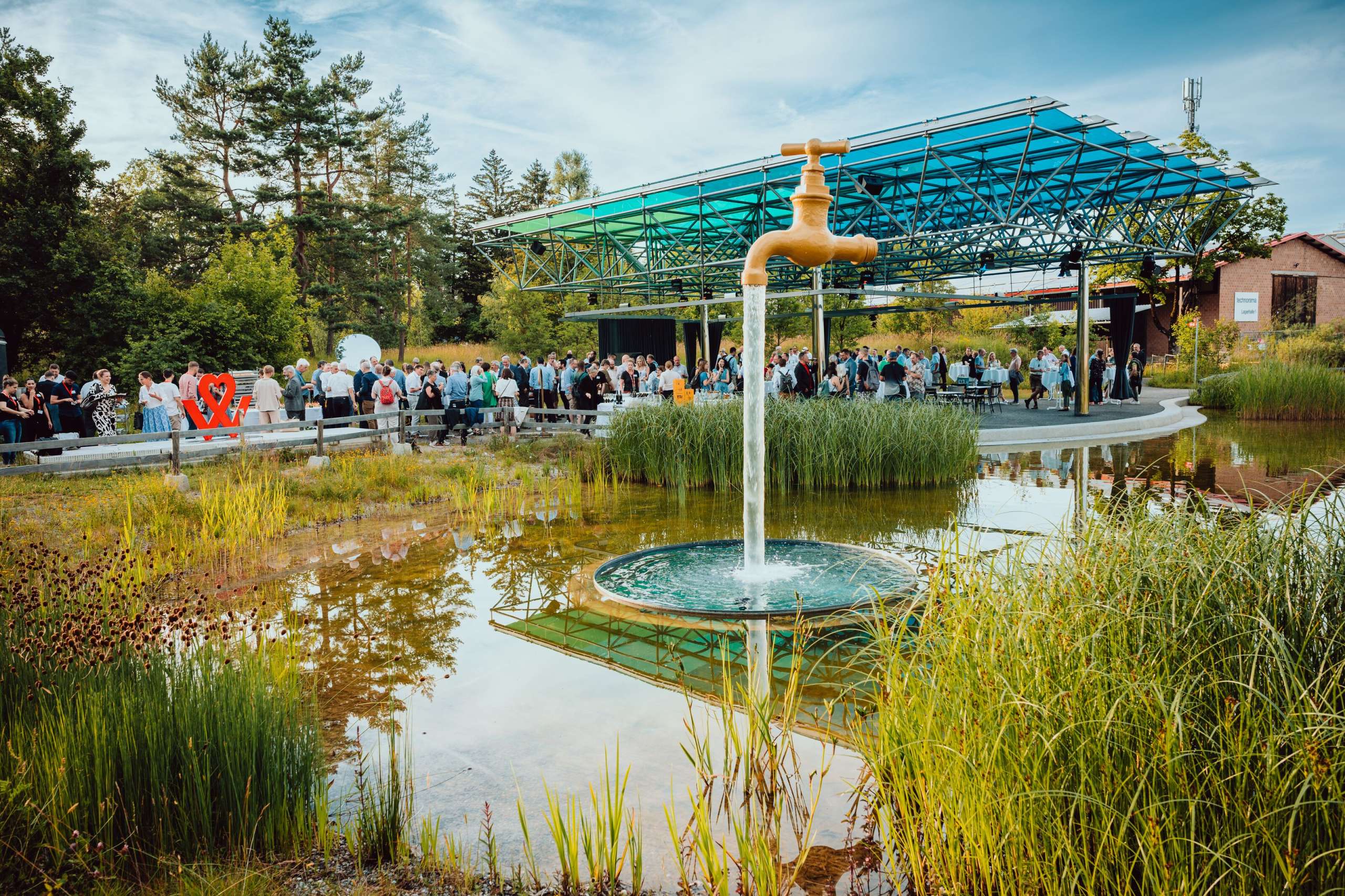 Eventlocation, Apéro, draussen, Swiss Science Center Technorama