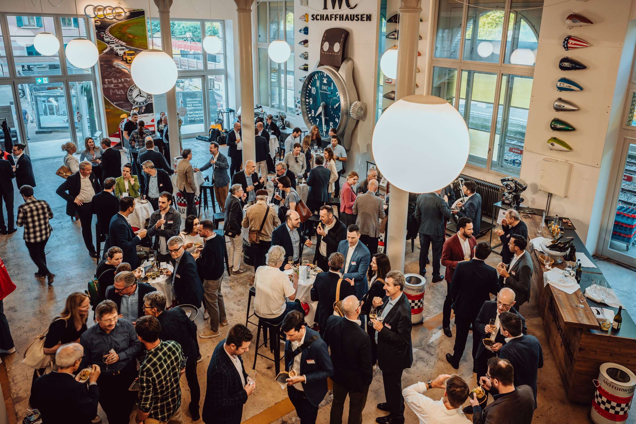 Eventlocation, Apéro, Wirtschaft, Entwicklung, Motorworld, THE VALLEY, Networking, Event, Standort