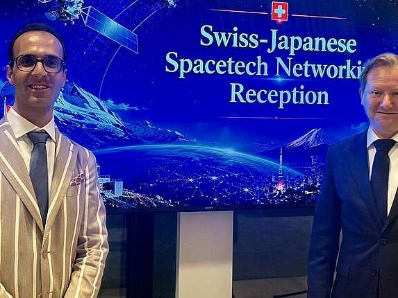 Schweizer Raumfahrt präsentiert sich an Space Business Expo Japan