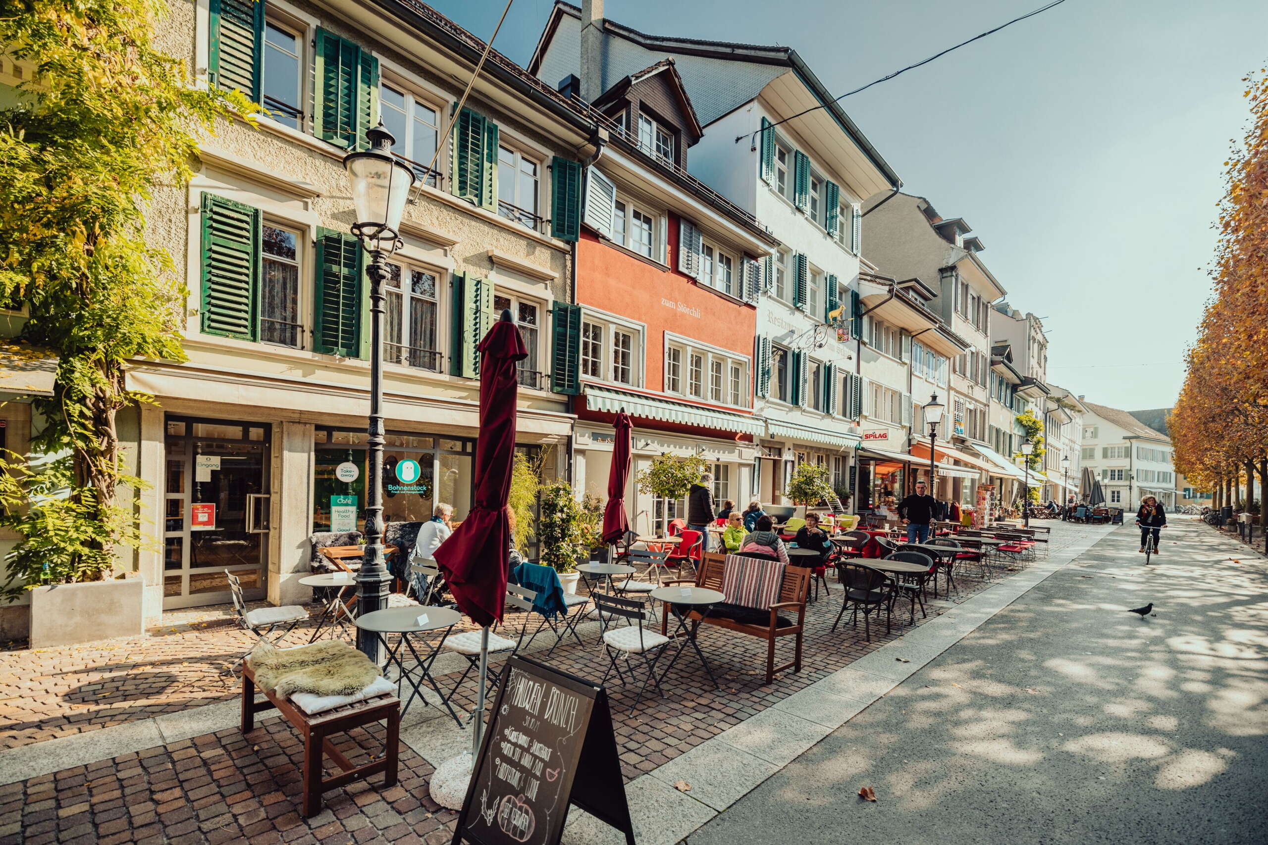 Terrasse, Altstadt Winterthur